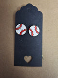 Sports stud earrings